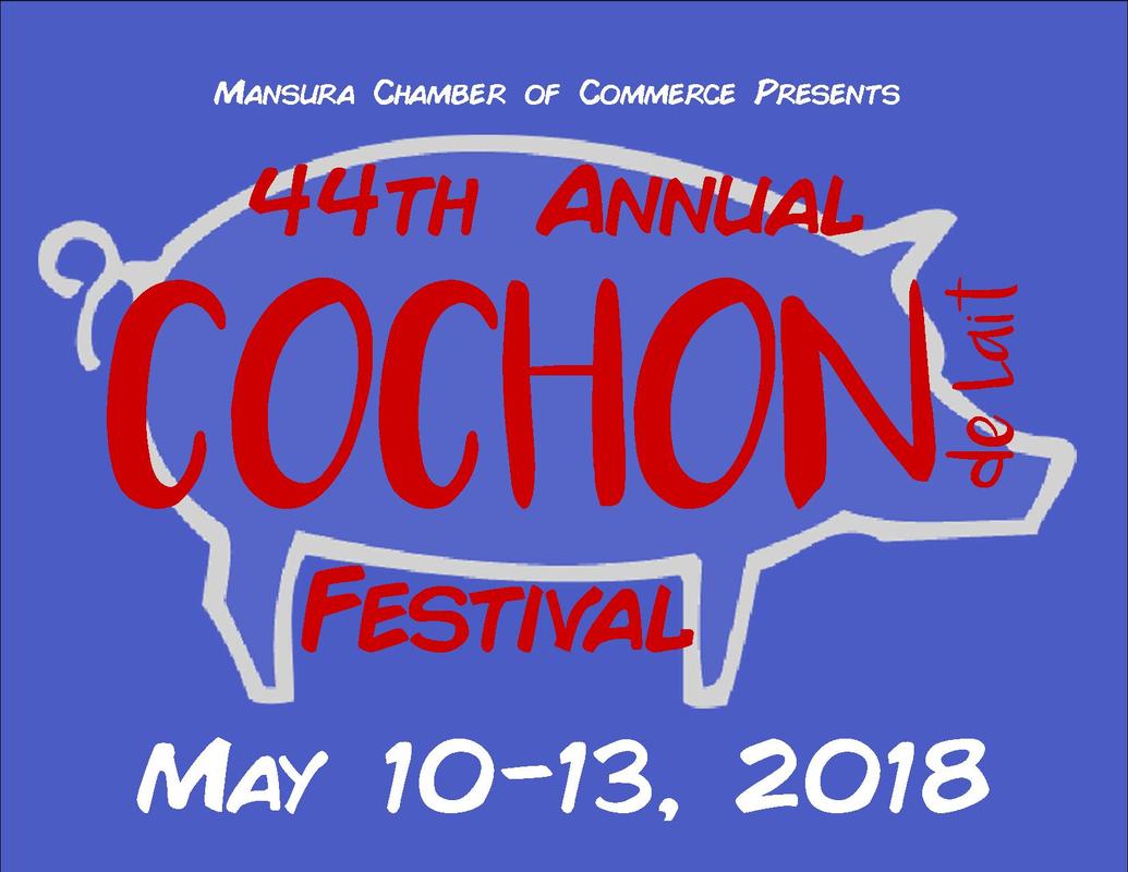 44th Annual Cochon De Lait Festival Mansura, Louisiana May 10, 11, 12 & 13, 2018 - Home